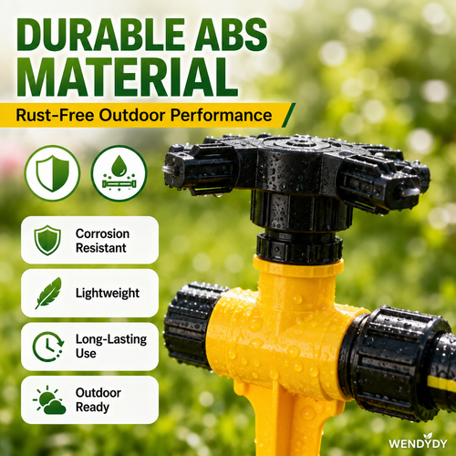 🏡 Last Day Special Price £9.99 !🏆 BUY 2 GET 1 FREE✨360° Rotation Auto Irrigation System Garden Lawn Sprinkler Patio