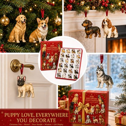 ❤️New Arrivlas for Pet Lover❤️2026 Christmas 24-days Countdown Advent Calendar