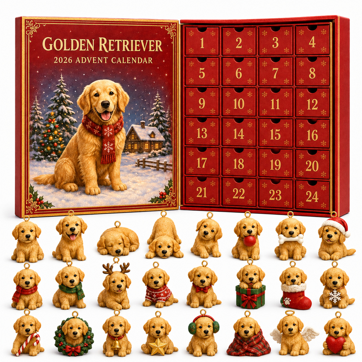 ❤️New Arrivlas for Pet Lover❤️2026 Christmas 24-days Countdown Advent Calendar