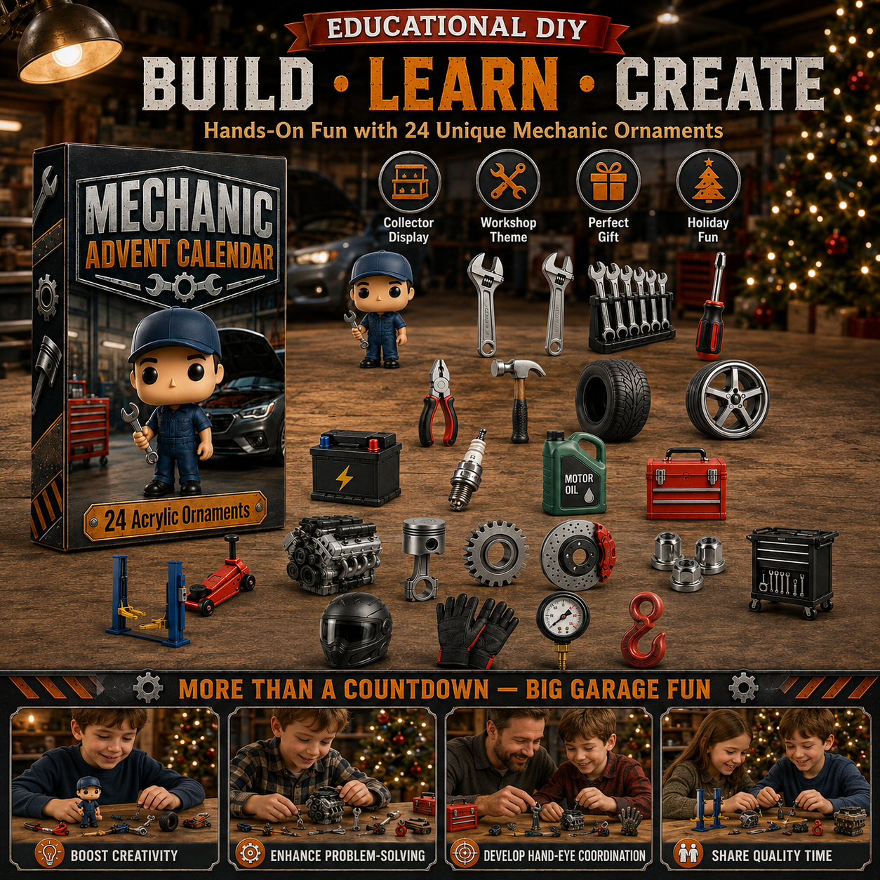 Mechanic Advent Calendar 2026 - 24-Day Festive Countdown