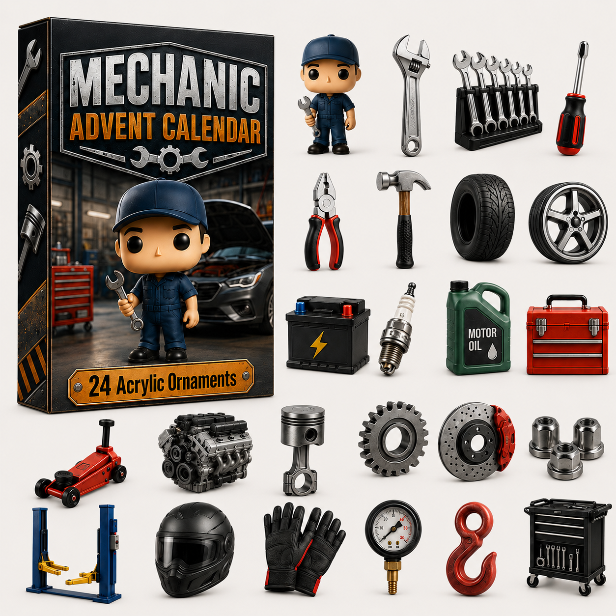 Mechanic Advent Calendar 2026 - 24-Day Festive Countdown