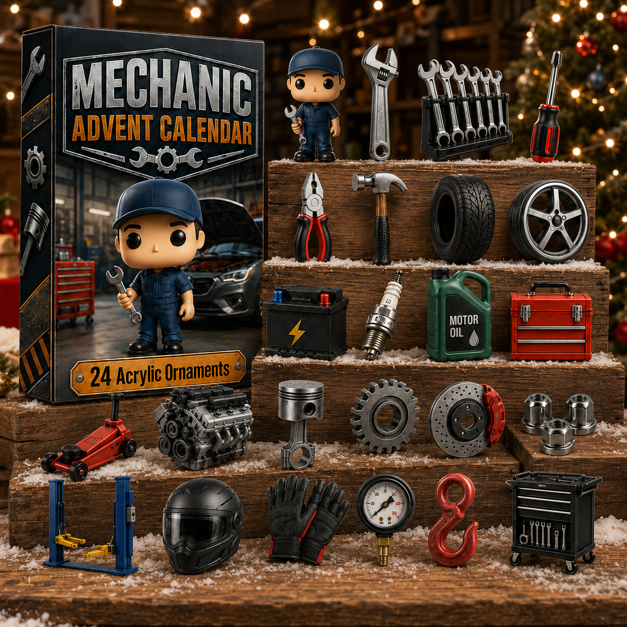 Mechanic Advent Calendar 2026 - 24-Day Festive Countdown