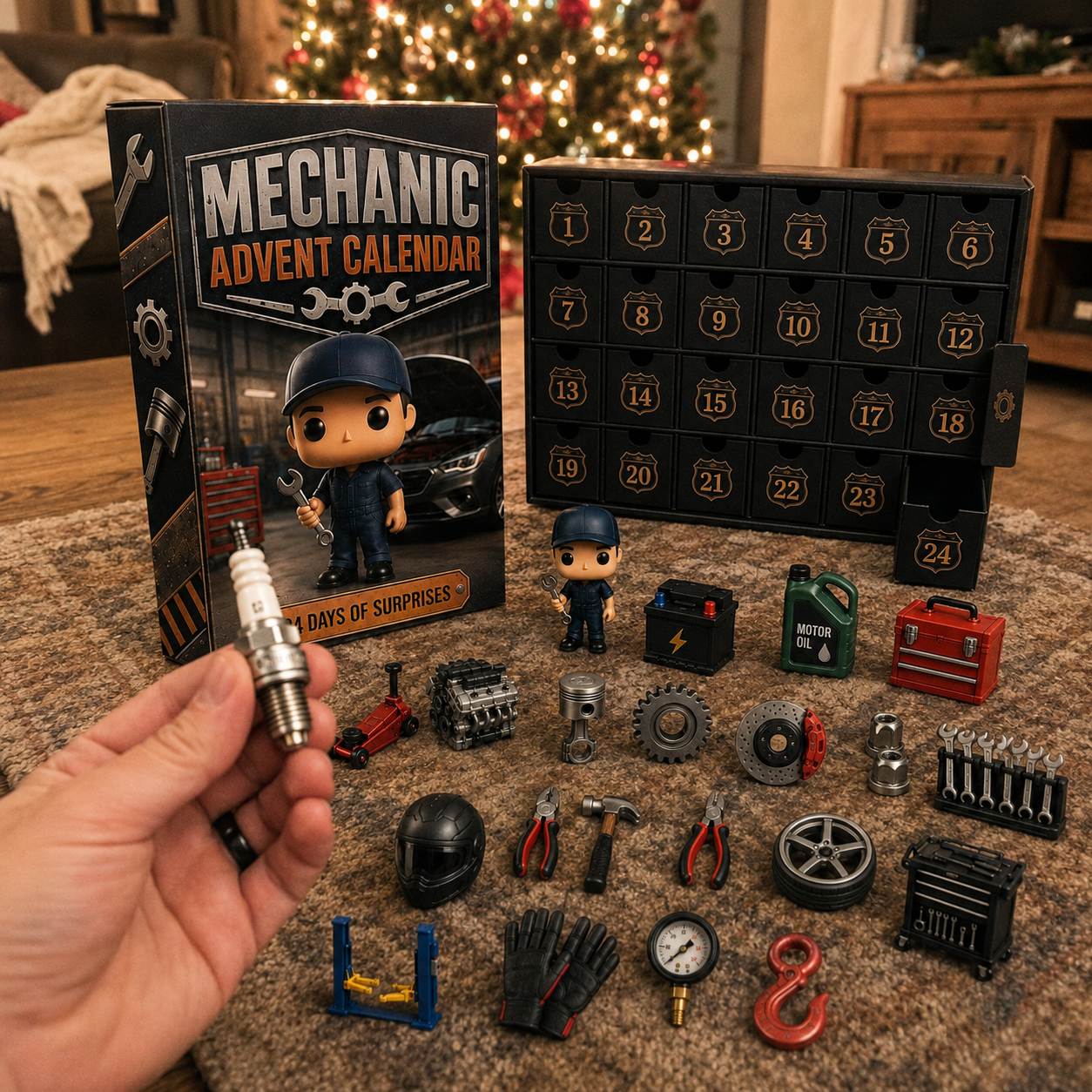 Mechanic Advent Calendar 2026 - 24-Day Festive Countdown