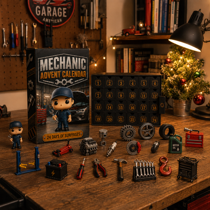 Mechanic Advent Calendar 2026 - 24-Day Festive Countdown