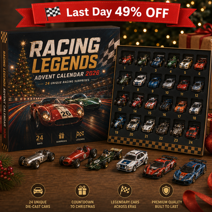 🏁 2026 Trackside Legends Advent Calendar – 24 Days of Racing Thrills 🏎️