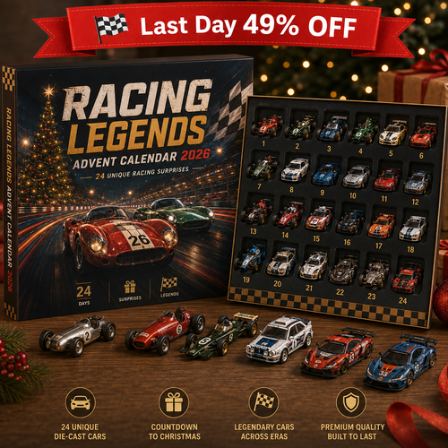 🏁 2026 Trackside Legends Advent Calendar – 24 Days of Racing Thrills 🏎️