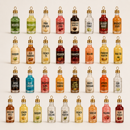 🍸 2026 Cocktail Cheers Advent Calendar – 24 Days of Mini Mixology Surprises 🎄