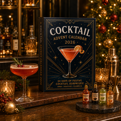 🍸 2026 Cocktail Cheers Advent Calendar – 24 Days of Mini Mixology Surprises 🎄