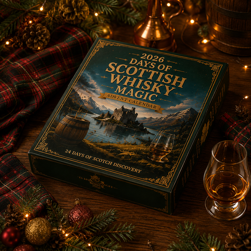 CHRISTMAS KICKOFF 49% OFF - 🥃 2026 Scottish Whisky Discovery Advent Calendar – 24 Days of Whisky Magic Blind Box