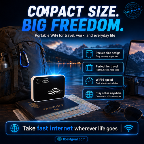 📶 Stay Connected Anywhere – Pocket‑sized WiFi for Travel, Work & Daily Life.