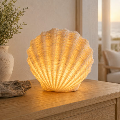 🐚Coastal Afterglow Shell & Conch Light Set