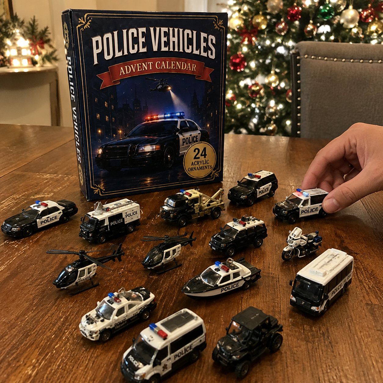 🚓 2026 Police Vehicles Advent Calendar – 24 Days of Heroic Missions