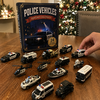 🚓 2026 Police Vehicles Advent Calendar – 24 Days of Heroic Missions