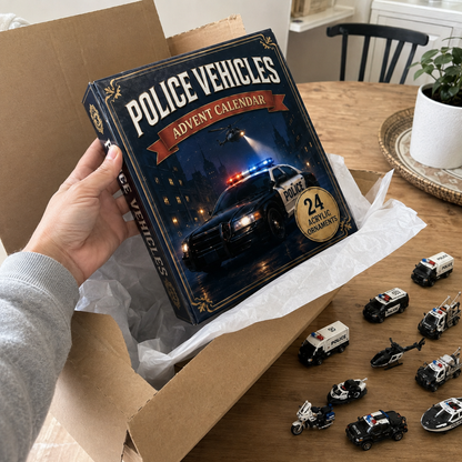🚓 2026 Police Vehicles Advent Calendar – 24 Days of Heroic Missions