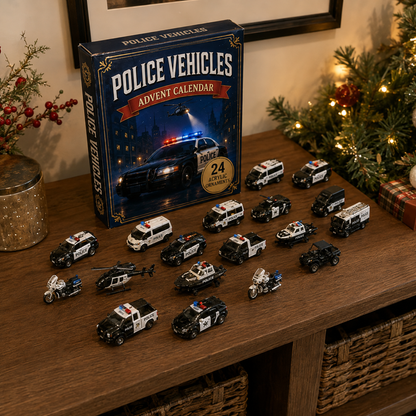 🚓 2026 Police Vehicles Advent Calendar – 24 Days of Heroic Missions