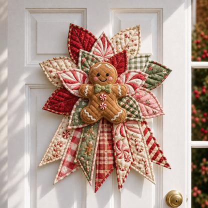 🎄Festive Quilted Christmas Door Hanging DIY Sewing Kit
