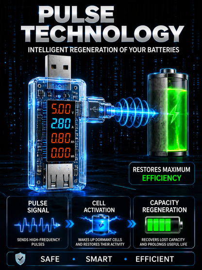 🏆 Last Day Special Price £8.99! 🔥Buy 2 Get 1 Free🎁USB Smartphone Battery Repair Dongle