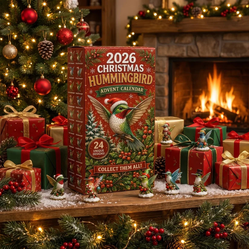 🐦2026 Christmas Hummingbird Advent Calendar – Every Day Brings New Surprises 🎄✨
