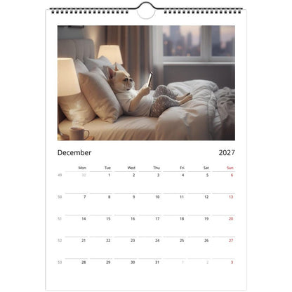 French bulldog Calendar 2027 - Daily Activities