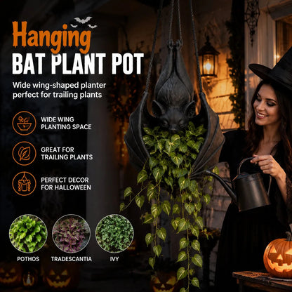 👿🦇Hanging Bat Plant Pot ——Life Art🪴
