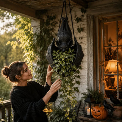 👿🦇Hanging Bat Plant Pot ——Life Art🪴