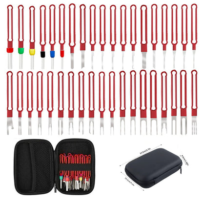 Stainless Steel Car Terminal Removal Tool Kit Wire Harness Extractor