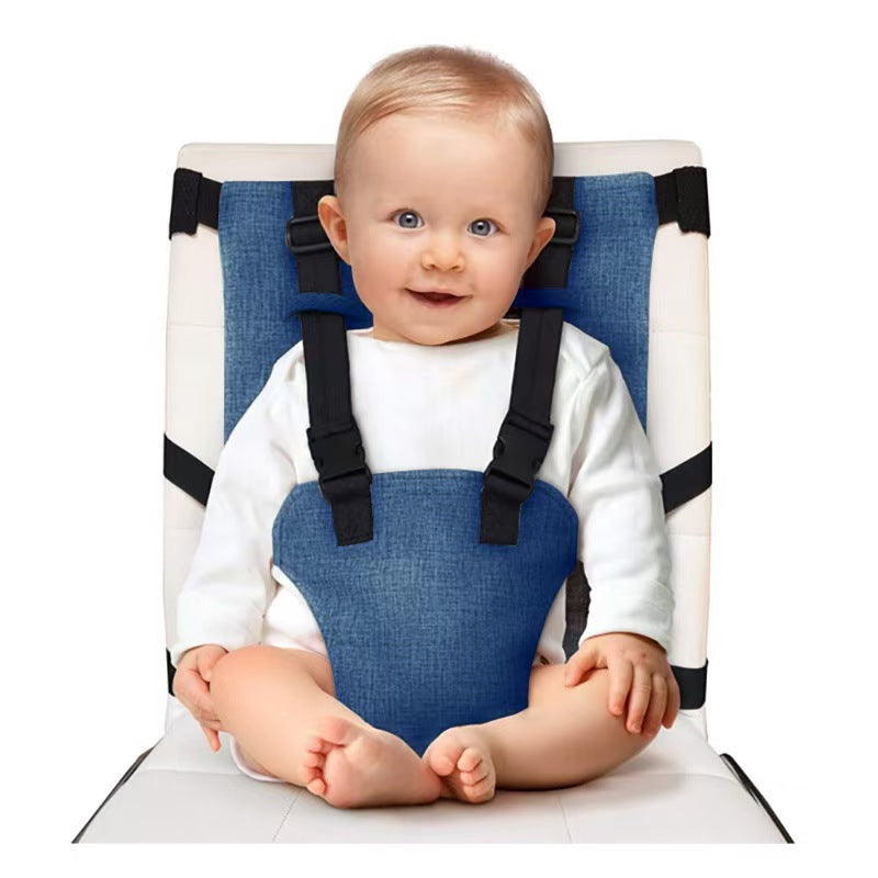 👶Portable Baby High Chair Safety Harness Strap