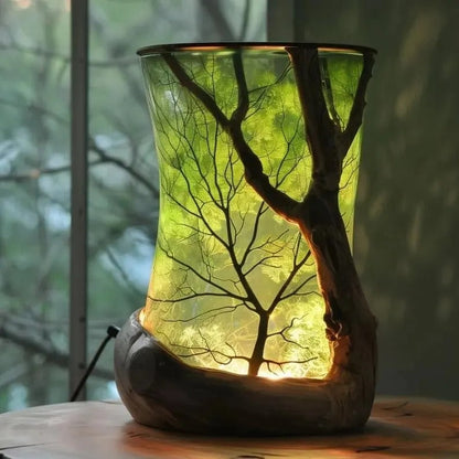 Enchanted Forest Nature-Inspired Lamp Enchanted Forest Table Lamp