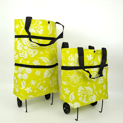 2-in-1 Foldable Shopping Cart