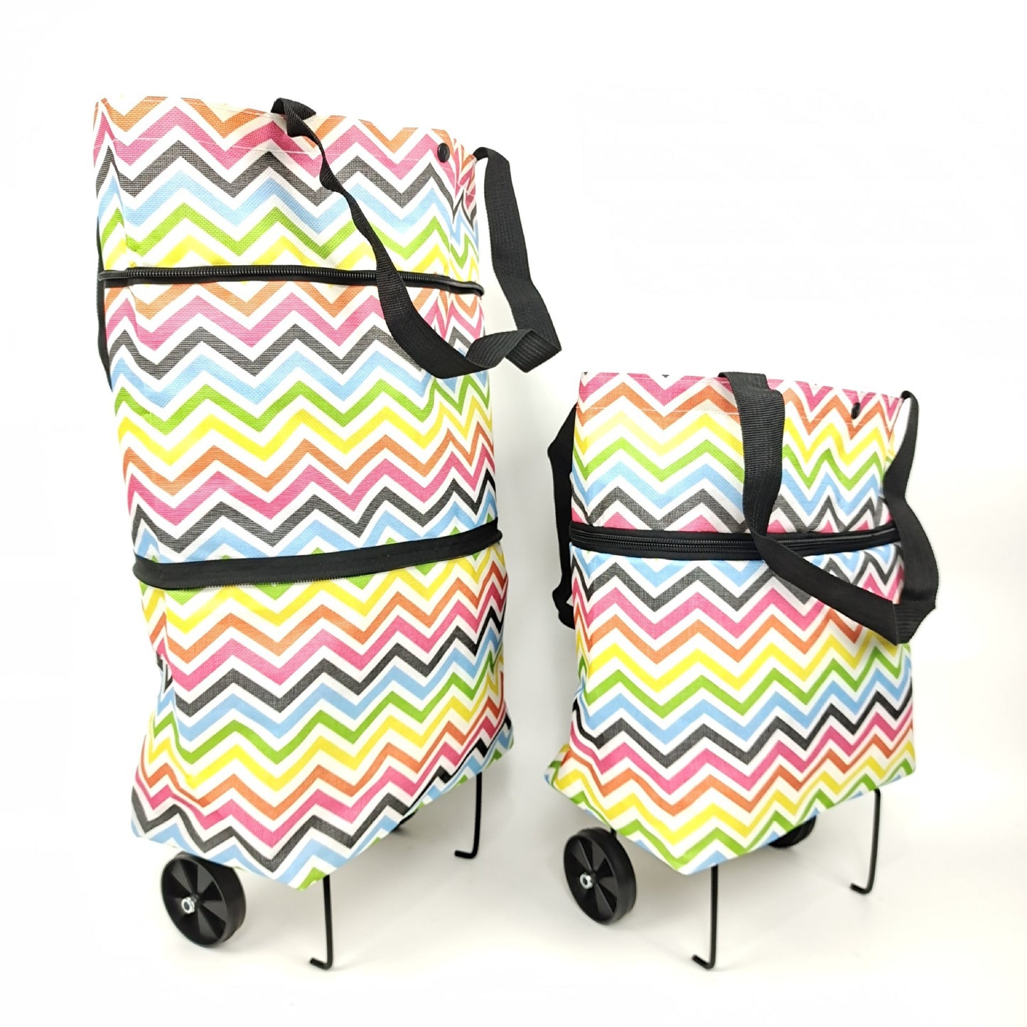 2-in-1 Foldable Shopping Cart