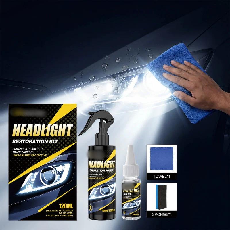 ⏳Time-Limited Special⏰Professional Car Headlight Restoration Kit