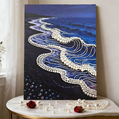 🏰✨DIY Beaded Art Kit - Castle Pearl Painting🎇