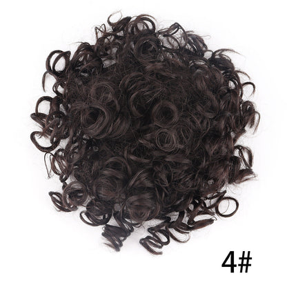 🎁2026 New Arrivals 47% OFF💥Short, curly hairpiece – Chignon with elastic drawstring