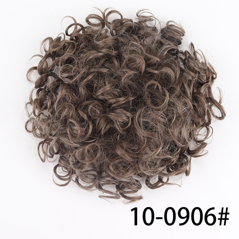 🎁2026 New Arrivals 47% OFF💥Short, curly hairpiece – Chignon with elastic drawstring