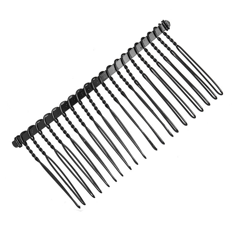 Flexible Invisible Grip Flyaway Hair Comb