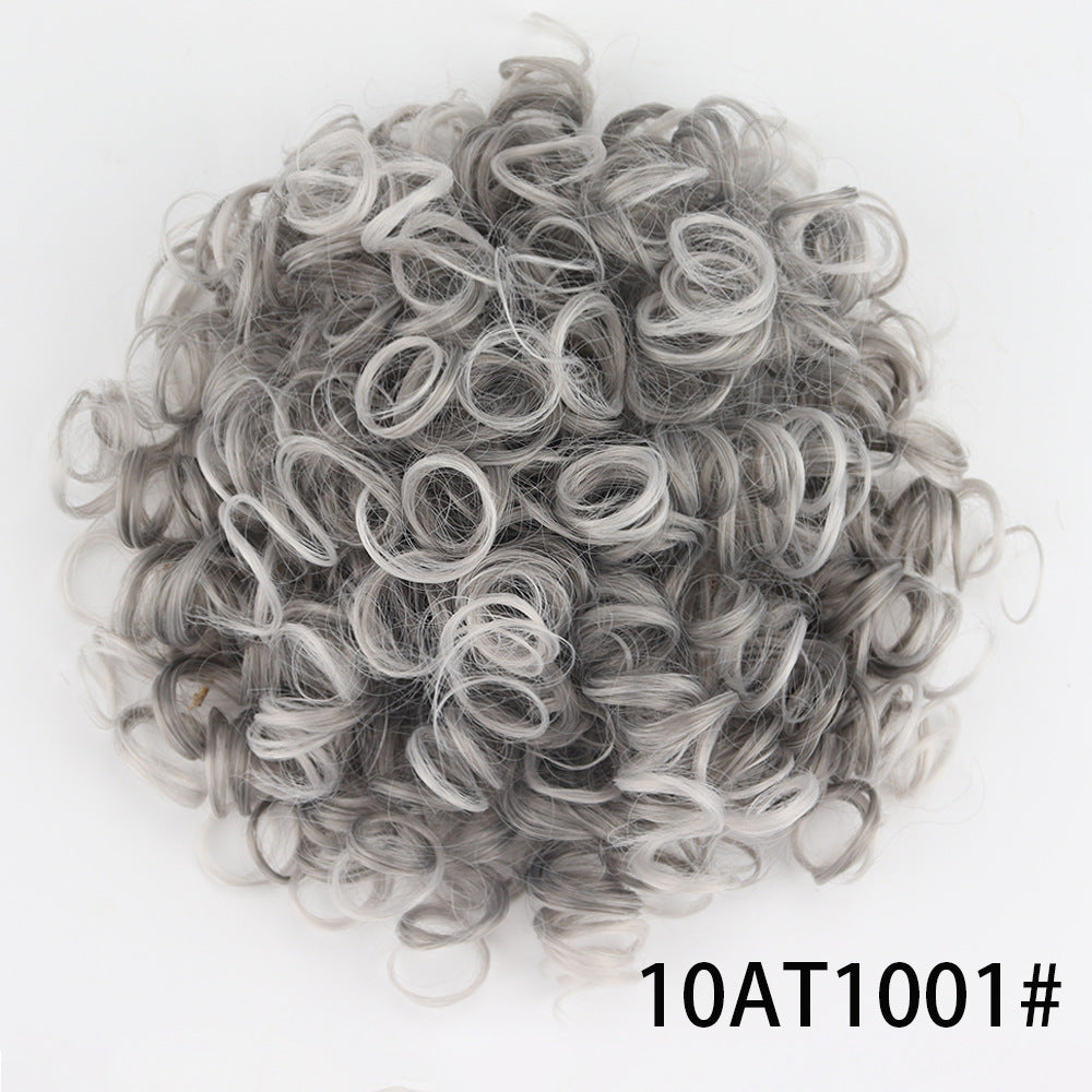🎁2026 New Arrivals 47% OFF💥Short, curly hairpiece – Chignon with elastic drawstring