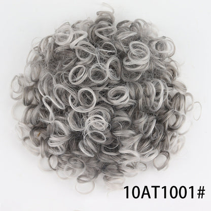 🎁2026 New Arrivals 47% OFF💥Short, curly hairpiece – Chignon with elastic drawstring