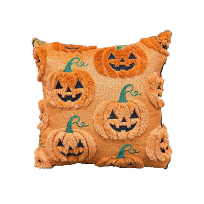 🎃✨ Bring Halloween Home! Cozy Pumpkin Throw Pillow Cover for a Warm & Festive Fall Atmosphere