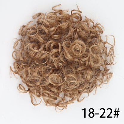 🎁2026 New Arrivals 47% OFF💥Short, curly hairpiece – Chignon with elastic drawstring