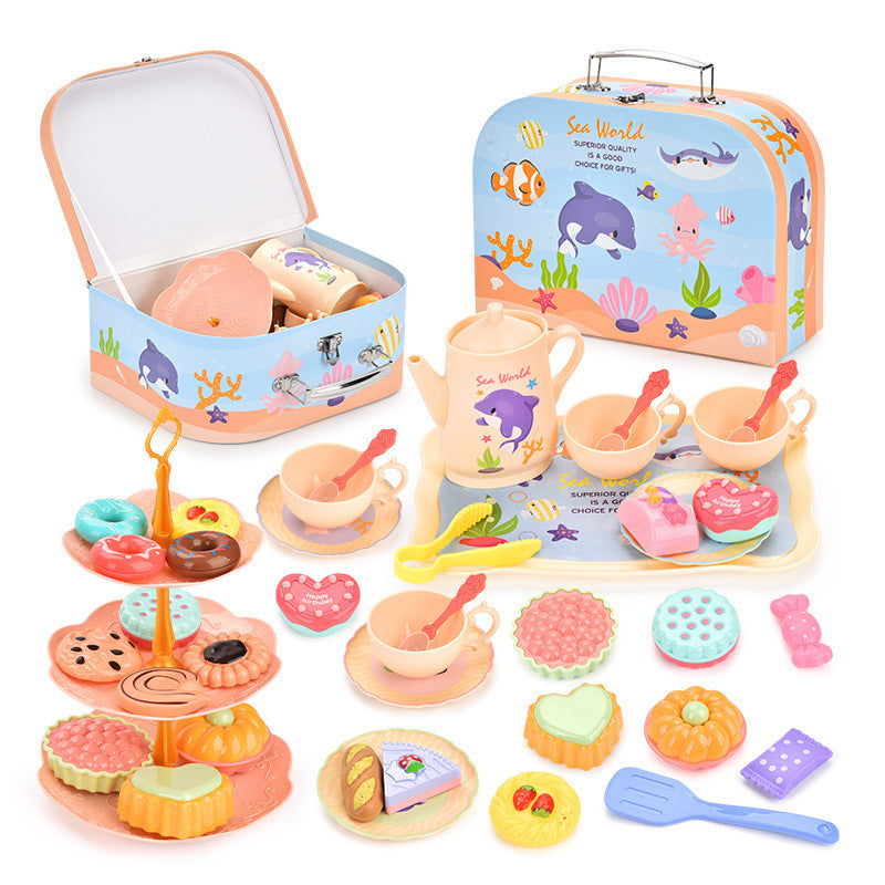 ⏳🔥LIMITED-TIME 48% OFF! ⏰Unicorn Castle Pretend Teapot Set – Kid‑safe, Portable, Imagination‑boosting ✨