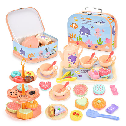 ⏳🔥LIMITED-TIME 48% OFF! ⏰Unicorn Castle Pretend Teapot Set – Kid‑safe, Portable, Imagination‑boosting ✨