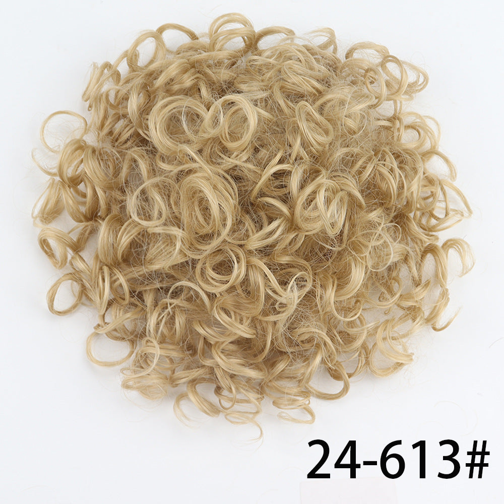 🎁2026 New Arrivals 47% OFF💥Short, curly hairpiece – Chignon with elastic drawstring