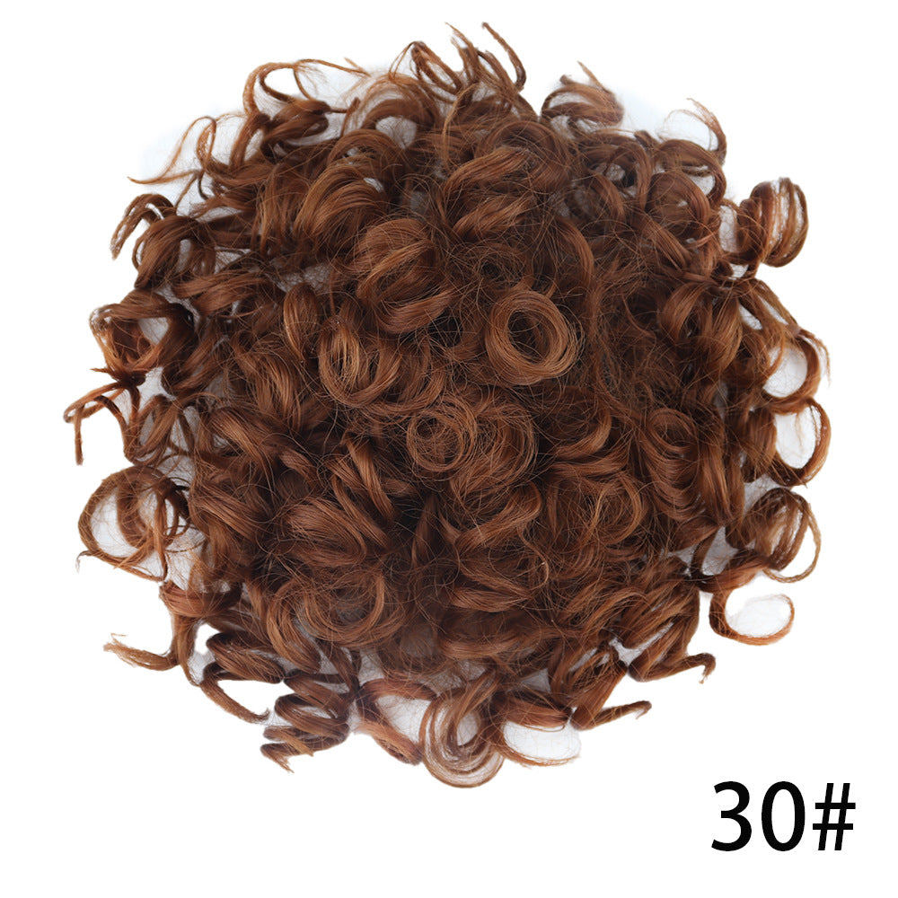 🎁2026 New Arrivals 47% OFF💥Short, curly hairpiece – Chignon with elastic drawstring