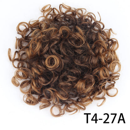 🎁2026 New Arrivals 47% OFF💥Short, curly hairpiece – Chignon with elastic drawstring