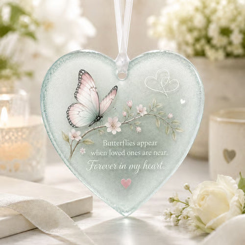 2027 Forever In My Heart Memorial Hanging Ornament