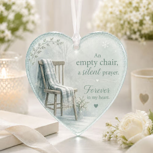 2027 Forever In My Heart Memorial Hanging Ornament