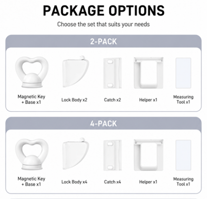 📢📢47% OFF !! ⏰Invisible Magnetic Safety Lock