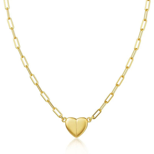 🔥🌹✨Heart Shape Pendant Magnetic Necklace