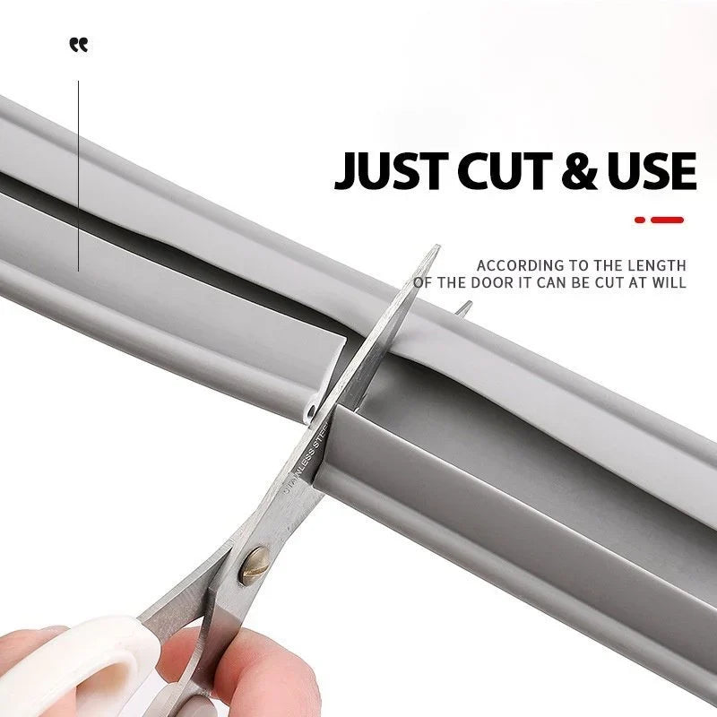 ❄️Summerfresh -50%!🚪 Sliding door bottom seal – 96 cm, cut to size, made of PVC