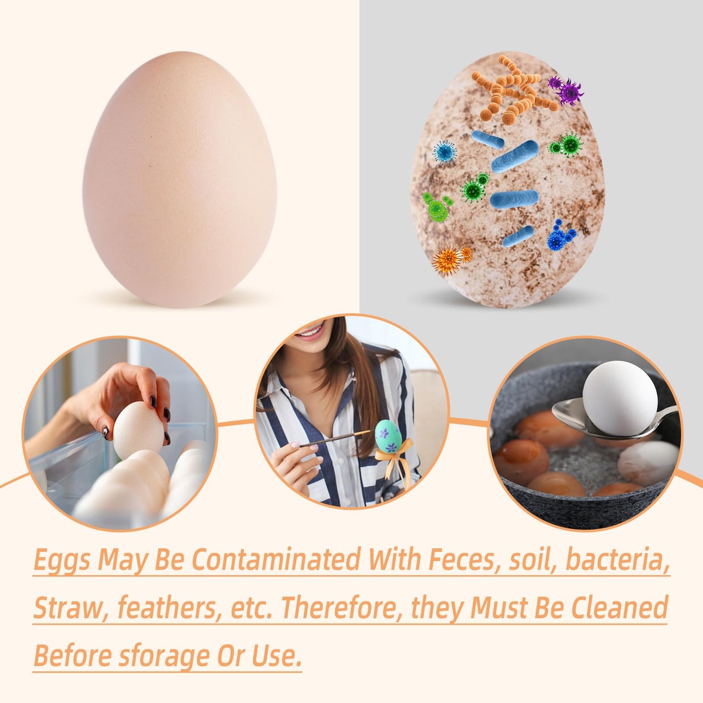🎉Silicone Egg Scrubber & Washer Tool